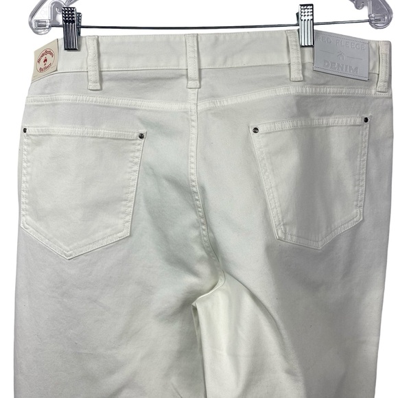 Brooks Brothers Jeans, White, Classic, Red Fleece Line, 98% Cotton, 2% Elastane - Picture 6 of 15